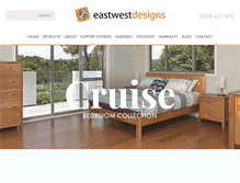 Tablet Screenshot of eastwestdesigns.co.nz